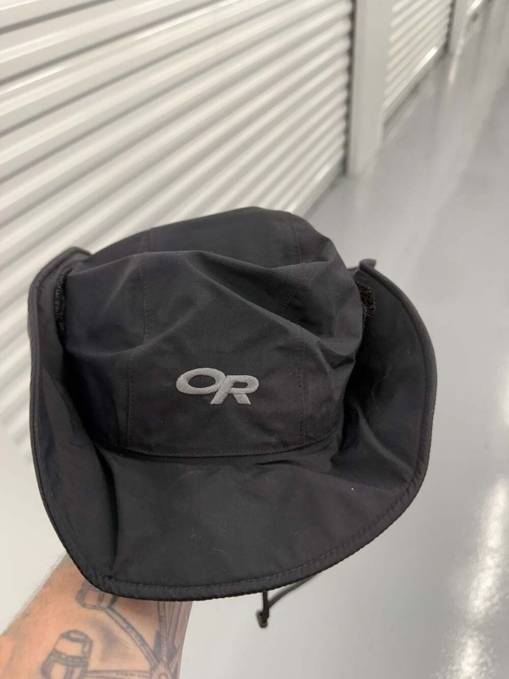 Outdoor Research Seattle Sombrero GORE-TEX Rain Hat Black Medium Black